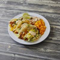 3 Fish Taco · We use only the best Icelandic cod filets to create an incredible taco. We add shredded lett...
