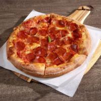 Pepperoni Pizza · Our dough and sauce are made fresh daily.