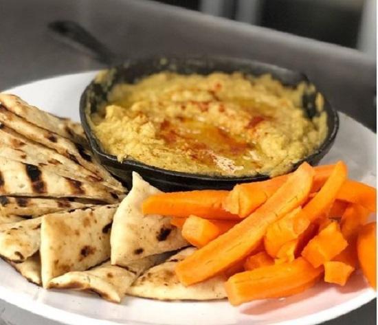 Darling Hummus Plate - V DF · with carrots and pita