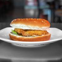 Chicken Sandwich · Boneless skinless chicken sandwich.