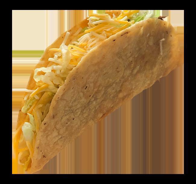 Hard Ground Beef Taco$1.00 · Hard Shell, Ground Beef, Lettuce, Cheese only 