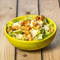 1/2 Southwest Caesar Salad · Romaine lettuce tossed with pepper jack cheese, tortilla strips and chipotle Caesar dressing.
