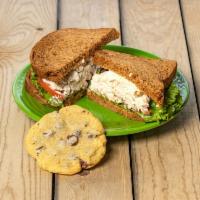 Full Chicken Walnut Salad Sandwich · Our classic made from scratch chicken walnut salad with mayo on our Paradise molasses bread....