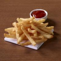 Straight-Cut Fries · Seasoned with your choice of dry rub and served with ketchup.