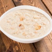 Clam Chowder Soup · A thick, rich soup.