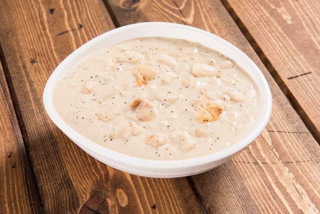 Clam Chowder Soup · A thick, rich soup.
