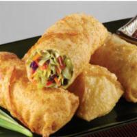 Egg Roll · 2 pieces. Crispy dough filled with minced vegetables.