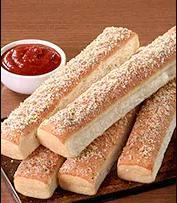 Breadsticks · 5 breadsticks. Served with marinara dipping sauce.
