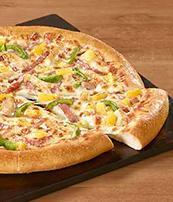 Hawaiian Chicken · Grilled chicken, ham, pineapple, and green bell peppers.