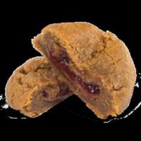 Peanut Butter and Jelly Cookie · Baked to submit. Your creamy treat is soft in the middle with a touch of tart jam. Make it f...