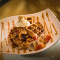 Banana Foster · Caramelized bananas, vanilla ice cream and homemade caramel sauce garnished with fresh banan...