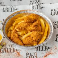 Kids Chicken Fingers   · Served with choice of Rice or French fries 