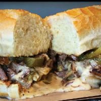 16.  ◊◊ Double Diamond Double Cheese Steak · Grilled chicken or sirloin steak, sautéed green peppers, sautéed onions, American cheese and...