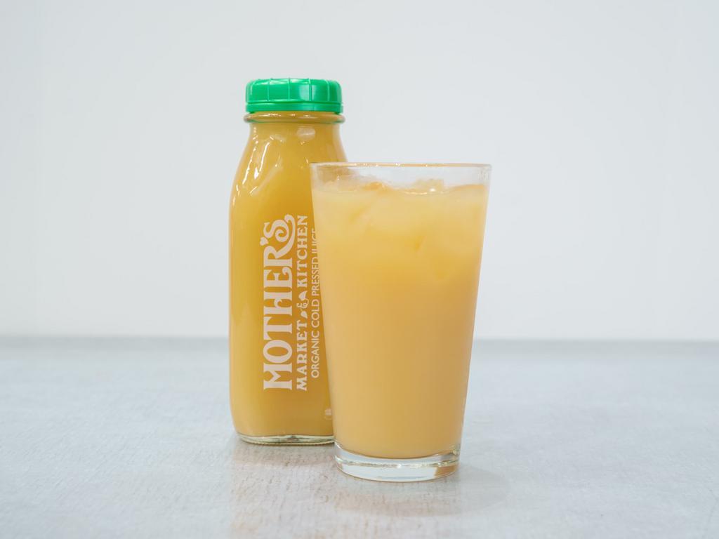 Juice Blend - Ginger Snap · Apple, ginger, lemon blended with ice.