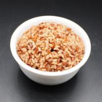 Brown Rice · Serves 1. Gluten free.