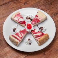 Strawberry Cheesecake · Enjoy a traditional, creamy cheesecake with a Graham cracker crust!