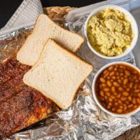 Pork Ribs Platter · Pork rib platter comes with 3/4 lb. of spare ribs perfectly seasoned.