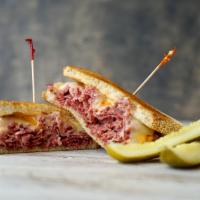 Corned Beef on Rye · Corned Beef on Rye. Add cheese for an additional charge.