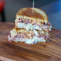 Corned Beef Special · Corned Beef, Coleslaw, Swiss Cheese, Russian Dressing.