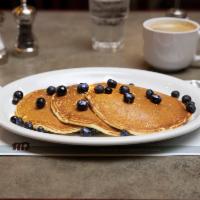 Lemon Blueberry Dream Pancake · Fresh blueberry, finely grated lemon peel. Add maple syrup for an additional charge. 