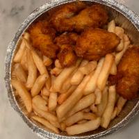 Zesty combo · Fries and 6 wings combo