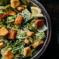 Caesar Salad* · Add chicken for an additional charge.