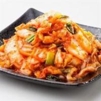 12 oz. Kimchee · Spicy Korean fermented Napa cabbage seasoned with red pepper, garlic and ginger.