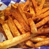 Old Bay Chesapeake Fries · Crispy Long Cut French Fries Seasoned With The famous Old Bay Seasoning and Served To your t...