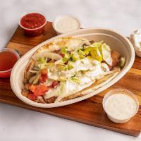 Pita Meal · Build your authentic Greek pita with choice of protein, fresh veggies and sauces it up