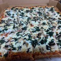 Sicilian Thick Crust Pizza · Cheese. Add toppings for an additional charge. $ 2.00 each topping.