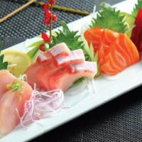 Sakana Sashimi Combo · 12 pieces of assorted chef's choice sashimi. 