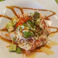 Crab Salad Hand Roll · 