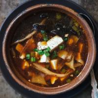 Tofu & Vegetable Soup 豆腐蔬菜汤 · 