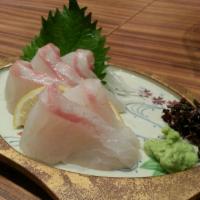 2 Piece Striped Bass 鲈鱼两片 · chooce your flavor, sushi with rice, sashimi no rice