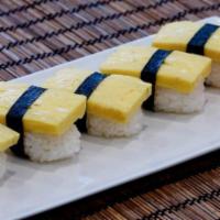 2 Piece Tamago 玉子两片 · chooce your flavor, sushi with rice, sashimi no rice