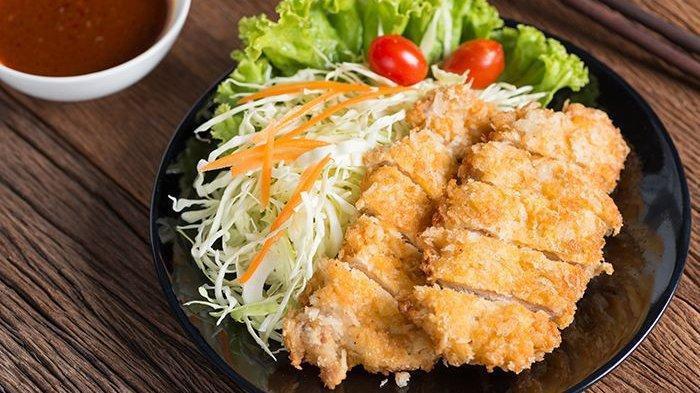 Chicken Katsu · Served with Miso Soup or Garden Salad And  White rice.
