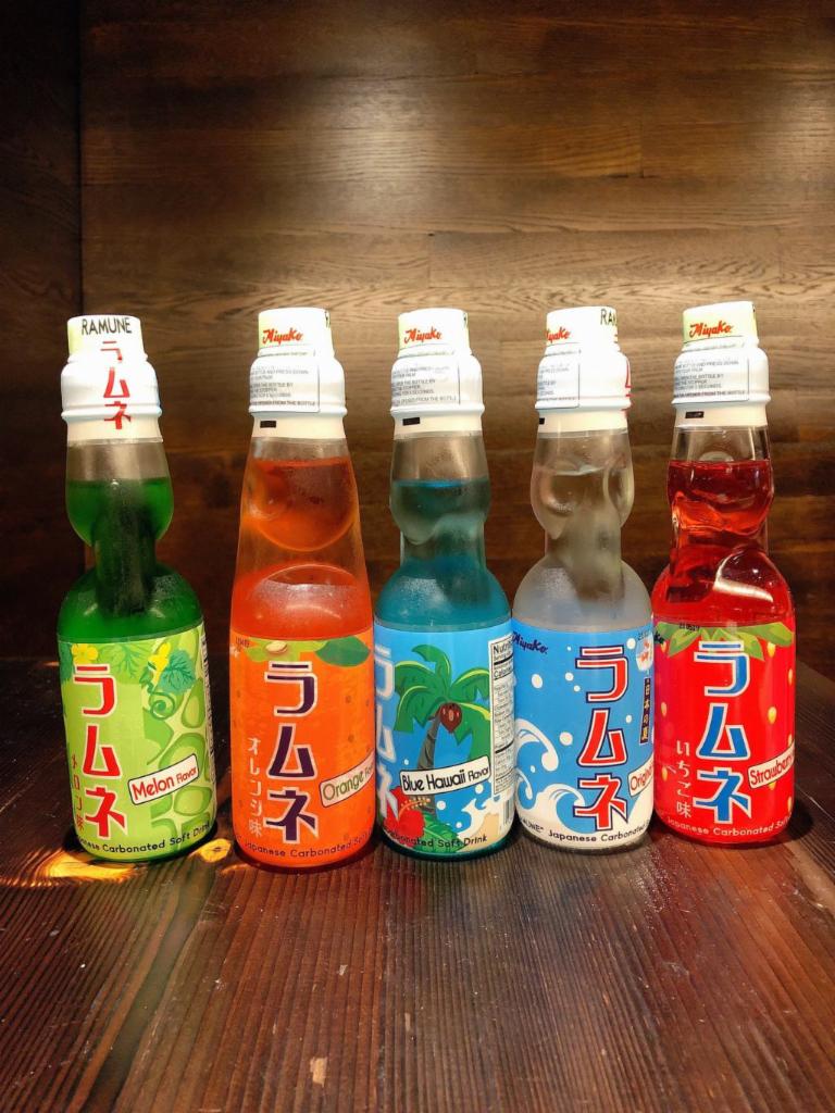 Japanese Ramune（弹珠汽水） · japanese carbonated soft drink