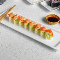 49er Roll · Salmon, lemon, avocado, cucumber, sushi rice, soybean paper.
