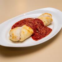 Pepperoni Roll · Served with marinara.