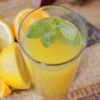Lemonade · fresh lemon juice, lavender honey mint