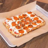 The Deli Pizza · Cooked to order. Topped with traditional tomato sauce, mozzarella cheese, and your choice of...