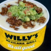 Cheesy Beef-amole · This is something you have to try to believewe combine our favorite flavors of Cheese Dip, G...