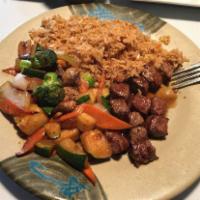 Hibachi Steak Dinner Combo【铁板牛套餐】 · 