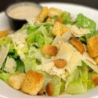 Large Caesar Salad · Green salad with Caesar dressing and cheese. 