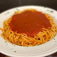 Pasta  · Spaghetti, fettuccini, penne, rigatoni, and angel hair pasta with your choice of sauce: toma...