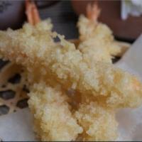 Tempura Appetizer  · Fried shrimp and vegetables.