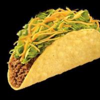 Party Taco · A mini-version of our Crispy Beef Taco, featuring a crispy corn shell, beef, tomato, lettuce...