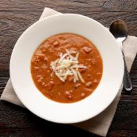 Tomato Basil Soup · Smooth soup with pureed tomatoes and basil. Gluten-sensitive, vegetarian.