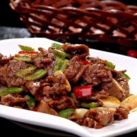 Hot and Spicy Beef 香辣牛肉 · 