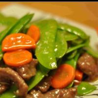 Beef with Snow Pea · 